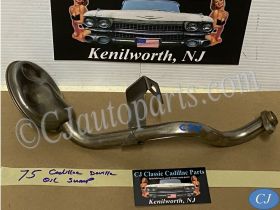 OEM 1968 1969 1970 1971 1972 1973 1974 1975 1976 Cadillac Deville Fleetwood Calais 472/500 ENGINE OIL PUMP SUMP PICKUP TUBE SCREEN #1494228